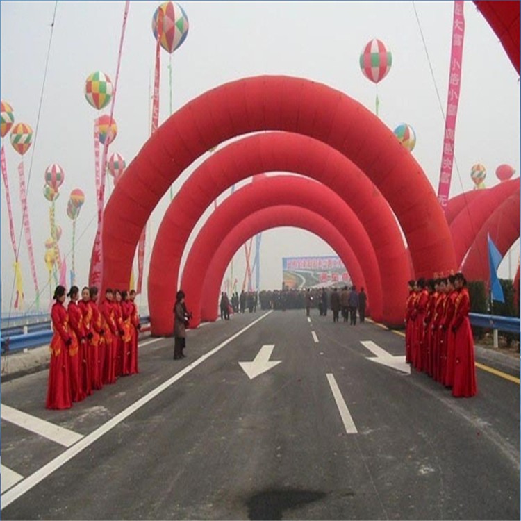 寿宁开业纯红拱门